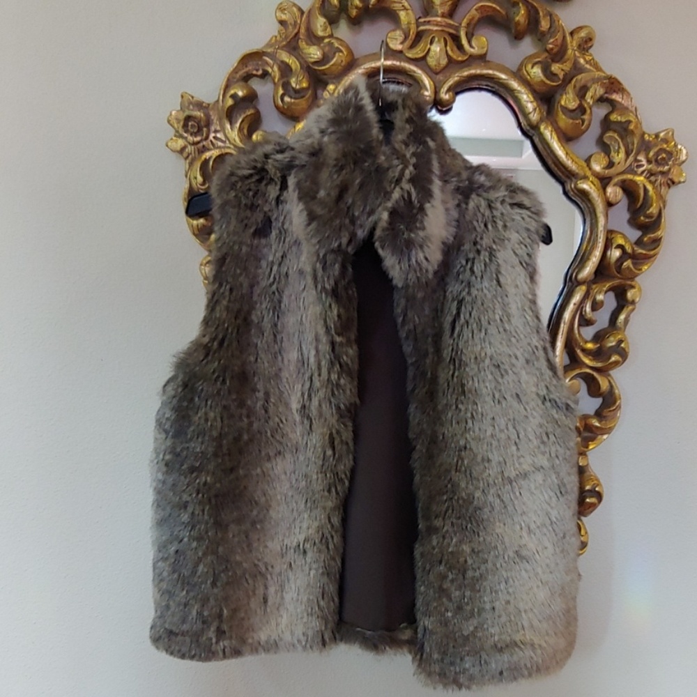 Cajon faux fur vest S/M